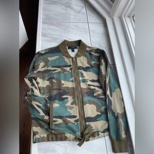 J Crew camo jacket